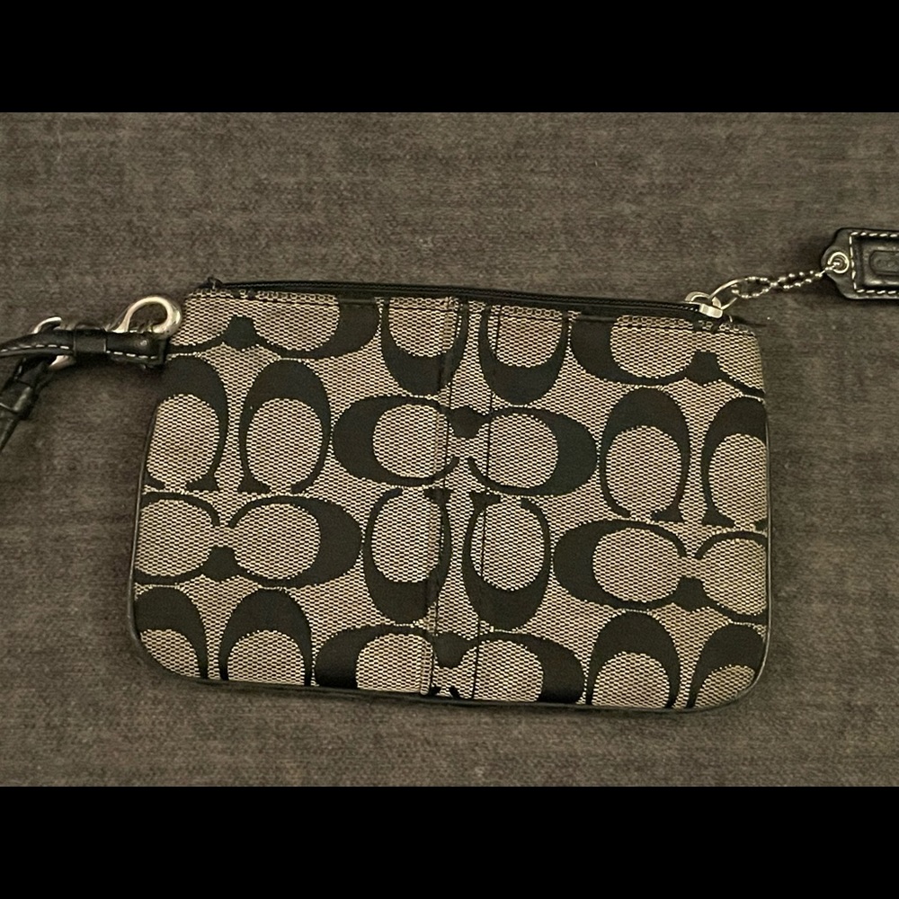 Authentic Coach wristlet